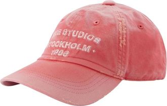 Acne Studios Caps, unisex, Red, Size: ONE SIZE Cuddy Sunkissed Cap