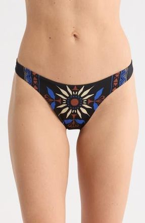 Vitamin A California High Leg Bikini Bottoms in La Sol at Nordstrom Rack, Size X-Large