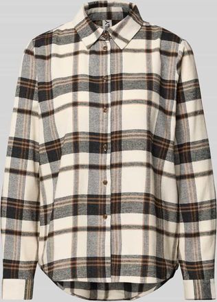 Only Regular Fit Hemdbluse aus Baumwoll-Flanell Modell FIE in Sand, Größe XL