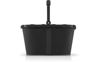 Reisenthel Einkaufskorb REISENTHEL Carrybag, Damen, mesh schwarz, Polyester, Einkaufsk&ouml;rbe Einkaufskorb, Aus recyceltem Material
