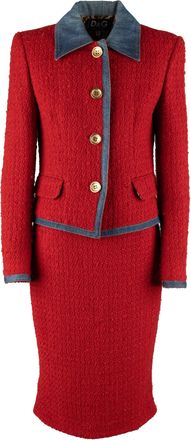 Dolce & Gabbana Dolce & Gabbana denim en wollen set - jaren 2010