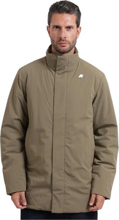 K-Way Duke St Warm Jacket - Heren - Winterjassen - Beige - L - Jassen