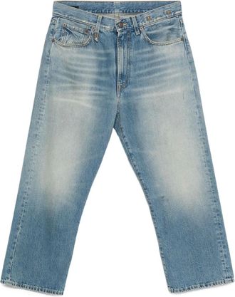 R13 Jeans svasati X-Bf - Blu