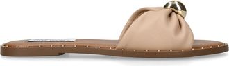 Steve Madden Womens Leather Dipsy Pale Pink Sandals - Size UK 4