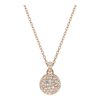 Swarovski Dameshanger Wit Ros&eacute;goudlegeringlaag Sublima 5683450 - Dames - Kettingen - Roze - ONE Size - Accessoires