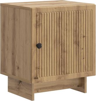 vidaXL Armario De Noche Roble Artisan 43 X 34,5 X 50 Cm Vidaxl