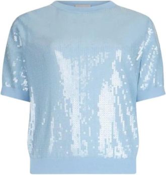 Liu Jo Dames, Tops, Blauw, Maat: XS