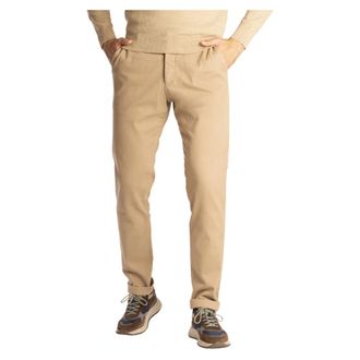 Zilton Chinos - Heren - Chinos - Beige - W31 L34 - Leer - Broeken