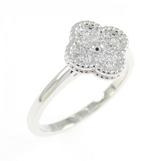 Van Cleef & Arpels White Gold (18K) Band Ring (Pre-Owned)