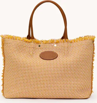 Hammitt Hammitt Olympia Tote Pink Lemonade Gold