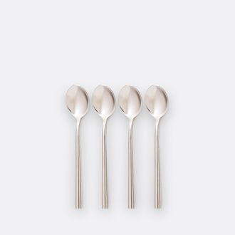 La Redoute Interieurs Set van 4 koffielepels in inox, Katherine