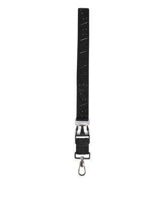 Dolce & Gabbana Mens Lanyard With Logo - Black