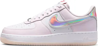 Nike Womens Air Force 1 07 Shoes in White | IW7589-100
