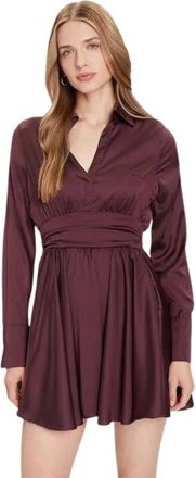 Guess Mujer, Vestidos, Rojo, Talla: M