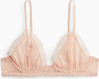 H&M Bügel-BH aus Spitze - Orange