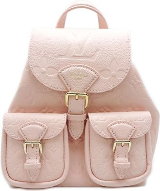 Louis Vuitton Pink Monogram Empreinte Backpack (Pre-Owned)