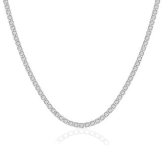 Grown Brilliance Miracle plate Tennis neckalce (full coverage)