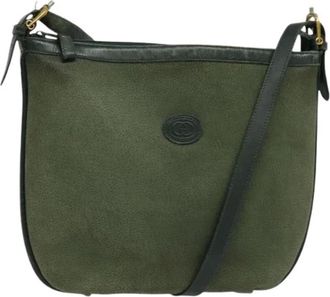 Gucci Pre-owned Cross Body Bags, female, Green, Size: ONE SIZE Pre-owned Vintage Shoulder Bag