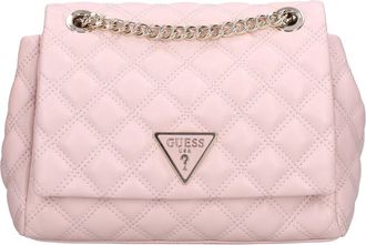 Guess Schoudertas - Dames - Schoudertassen - Roze - ONE Size - Leer - Tassen