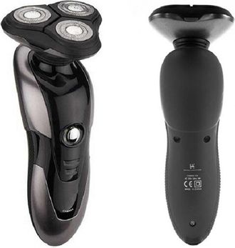 Trade Shop Trade Shop - Rasoio 678 Elettrico 3d Ricaricabile 3 Testine Snodabili Uomo Regola Tagliabarba