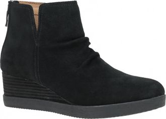 Dansko Womens Stephanie Waterproof Wedge Bootie In Black