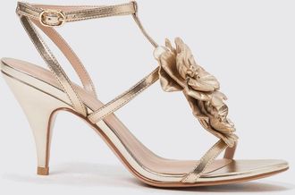 Twinset Sandalo Twinset in pelle con fiori