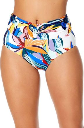 Anne Cole Shirred Soft Waistband Bottom