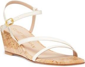 Stuart Weitzman Oasis 50 Wedge Sandal in Seashell at Nordstrom Rack, Size 6.5