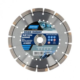Norton Disco De Diamante Segmentado Extremo Para Materiales De Construcci&oacute;n Diam.230mm