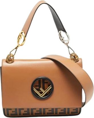 Fendi Borsa a spalla in pelle Pre-owned - - Pre-owned - Donna - Marrone - ONE SIZE