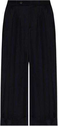 Vivienne Westwood Clark Wool Broeken - Heren - Nette broeken - Zwart - L - Wol - Broeken