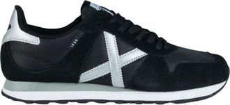 Munich Massana 432 Retro Running Trainers - Heren - Schoenen - Zwart - Maat: 41 EU Leer