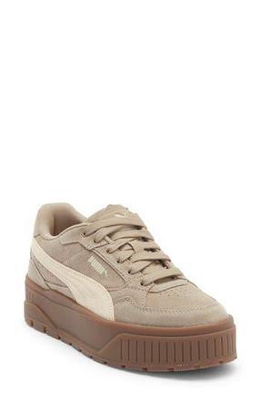 Puma Karmen II Idol Platform Sneaker in Ice Coffee/Canvas at Nordstrom Rack, Size 9.5