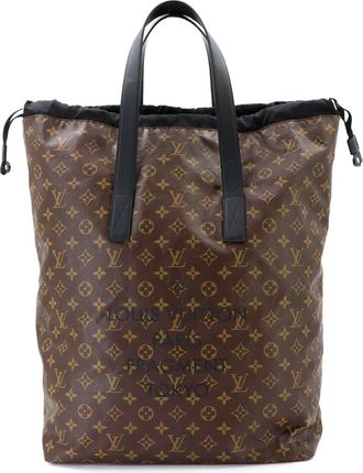 Louis Vuitton Brown Monogram Macassar Monogram Handbag Tote Bag (Pre-Owned)