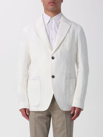 Emporio Armani Blazer a monopetto in lino
