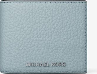Michael Kors Hudson Pebbled Leather Billfold Wallet