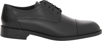 HUGO BOSS Tayil Derby - Heren - Schoenen - Zwart - Maat: 42 1/2 EU Leer