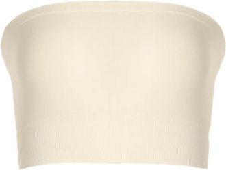 Wolford seamless bandeau top - women - Recycled Polyamide/Elastane - M - Neutrals