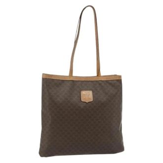 Celine Bolso Tote Vintage Pre-owned - Pre-owned - Mujer - Marr&oacute;n - ONE SIZE