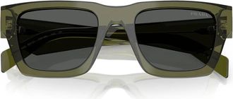 Prada Pillow Zonnebril - unisex - Zonnebrillen - Groen - 50 MM - Accessoires