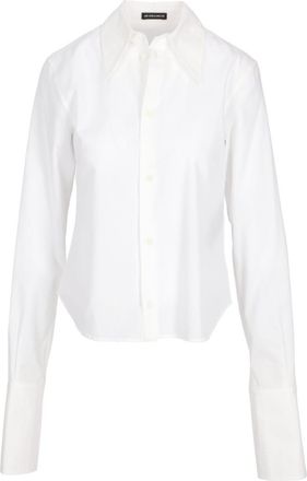 Ann Demeulemeester White Kareena Fitted Shirt