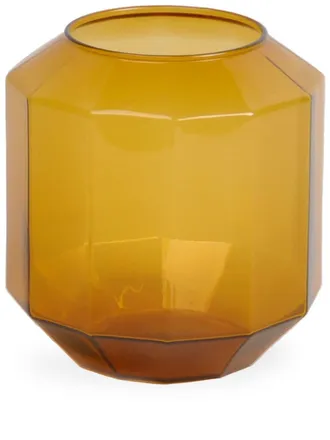 XLBoom small Bliss glass vase (14cm x 16cm) - unisex - glass - OS - Neutrals