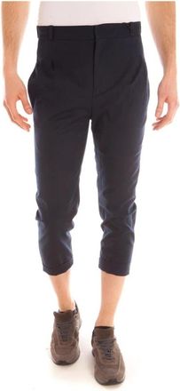 Daniele Alessandrini Jeans - Heren - Vrijetijds broeken - Blauw - L - Katoen - Broeken