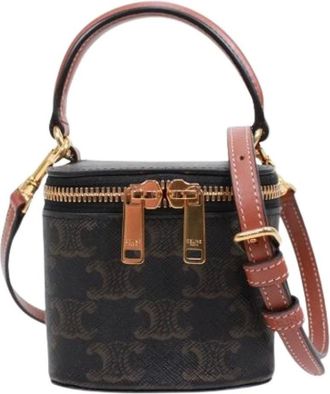 Celine Pre-owned Mini Bags, female, Multicolor, Size: ONE SIZE Pre-owned Mini Shoulder Vanity Bag