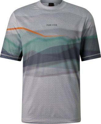 Bogner Fire + Ice Balduin functional shirt for men - Grey/green - XXL