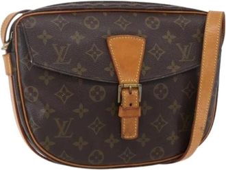 Louis Vuitton Pre-owned Cross Body Bags, female, Brown, Size: ONE SIZE Pre-owned Vintage Canvas Cross Body Bag