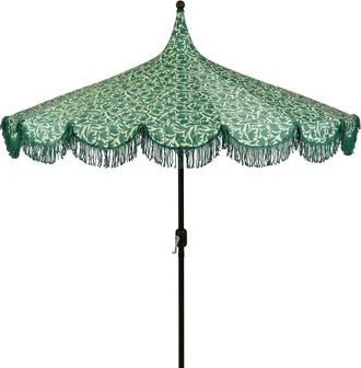 MiCa Decorations Sombrilla Kelly Verde oscuro H238xB235xL235cm