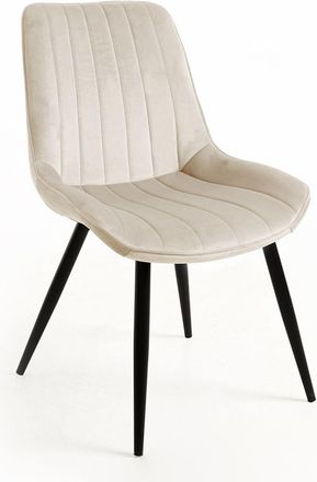 Regalos Miguel Regalos Miguel - Packs Sillas Comedor - Pack 2 Sillas Lene Terciopelo - Beige