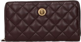 Versace Bruin Leren Portemonnee