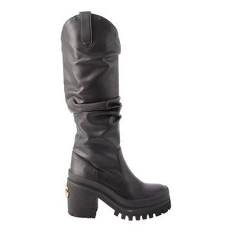 Dolce & Gabbana Women Boots - female - Dolce & Gabbana - Heeled Boots - Black - 6 UK - Shoes